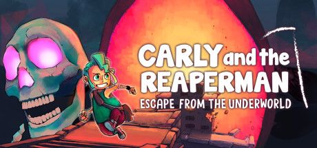 Carly and the Reaperman: Escape from the Underworld box art for Playstation 4